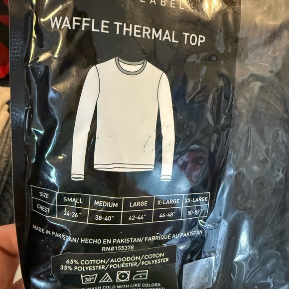 Starter Black Label Performance Thermal Top - Picture 5 of 5